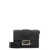 Fendi Fendi Baguette Double Leather Crossbody Bag Black