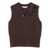 ERMANNO FIRENZE Ermanno Firenze Embroidered Vest BROWN