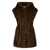 Liu Jo Liu Jo Faux Fur Vest With Hood BROWN
