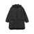 Woolrich Woolrich Long Quilted Down Jacket With Hood Black
