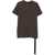 Rick Owens "Level T" T-Shirt BROWN