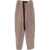 ALYSI Cargo Pants Ruffled Effect BROWN