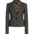Dolce & Gabbana Single-Breasted Jacket In Wool Blend Dot GREY