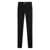 TWINSET Black Pants With Belt With Buckle And Belt Loops In Viscose Blend Stretch Woman Black