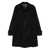 Lardini Lardini Black Trench Coat Black