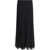 Chloe Silk Long Skirt BLACK