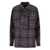 Saint Laurent Saint Laurent Check Pattern Shirt BLUE