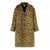 Bottega Veneta Bottega Veneta Leopard Print Oversized Coat Multicolor