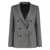 Tagliatore Tagliatore Double-Breasted Wool Jacket GREY
