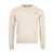 Moncler Moncler Sweater In Cotton With Embroidery Beige