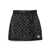 Moncler Moncler Padded Mini Skirt With Quilted Pattern. BLUE