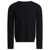 C.P. Company Wool and silk crewneck sweater Black