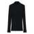 LEMAIRE Ribbed turtleneck Black