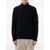 C.P. Company C.P. Company Black Wool Zip Sweater Black