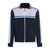 Casablanca Casablanca Zip-Up Down Jacket With Inserts BLUE