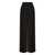 Alberta Ferretti Alberta Ferretti High-Waisted Wide-Leg Trousers With Pleats Black