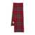GUEST IN RESIDENCE Guest In Residence Checked Wool And Cashmere Blend Scarf GRIGIO E ROSSO