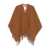 Fendi Fendi Wool Cape Brown