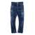 DSQUARED2 'Ducati X D2' Blue Jeans With Logo Patch On The Rear And Belt Loops In Denim Man BLUE