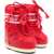 Moon Boot Boots With Logo RED