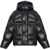 DSQUARED2 Solid Color Hooded Down Jacket Black