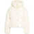 Elisabetta Franchi Velvet down jacket White
