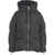 KhrisJoy Puffer jacket with hood Black