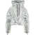 KhrisJoy Puffer jacket in metallic look Silver