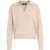 Kaos Sweater with polo collar Beige