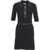 Elisabetta Franchi Bouclé knit dress Black