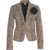 Liu Jo Blazer with animal print Beige