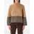 Emporio Armani Emporio Armani Alpaca Sweater With Check Motif Brown