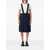 Comme des Garçons Comme Des Garçons Navy Pleated Suspender Skirt NAVY