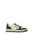 Autry X Maison Mihara Yasuhiro 'Medalist Low Vintage X Mihara Yasuhiro' White And Black Sneakers With Handcrafted Sole In Leather Man Multicolor