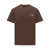 A.P.C. A.P.C. A.P.C. Brown T-Shirt With Embroidered Logo BROWN