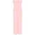 SOLACE LONDON 'Bysha' Pink Long Dress With Front Split In Tech Fabric Stretch Woman PINK