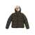 Save the Duck CHAZ HOODED JACKET WITH TEDDY LINING Green