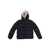 Save the Duck CHAZ HOODED JACKET WITH TEDDY LINING Blue
