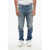 Diesel Tapered Fit Buster Denims With Belt Loops 18Cm Light Blue