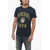 Diesel Printed T-Diegor-D1 Crew-Neck T-Shirt Midnight Blue