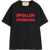 Valentino Garavani Cotton T-shirt with Apollo Dyonisos graphic print NERO/ROSSO