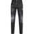 DSQUARED2 Stretch Denim Sexy Twist Jeans With Paint Effect Details 17C Black