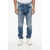 DSQUARED2 Straight Leg Stonewashed Cool Guy Jeans 16Cm Blue