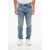 Diesel Tapered Fit Buster Denims With Belt Loops 18Cm Light Blue