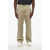 Céline Straight Leg Pants With Belt Loops Beige