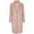 Herno Ultralight Wool And Nylon Coat PINK