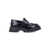 Alexander Wang Alexander Wang Carter Mid-Heel Leather Loafers Black