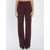 Max Mara Cannes Trousers In Virgin Wool Red