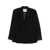 MSGM Msgm Black Blazer With Logo Black