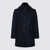 MONTECORE Montecore Dark Blue Wool Coat BLUE